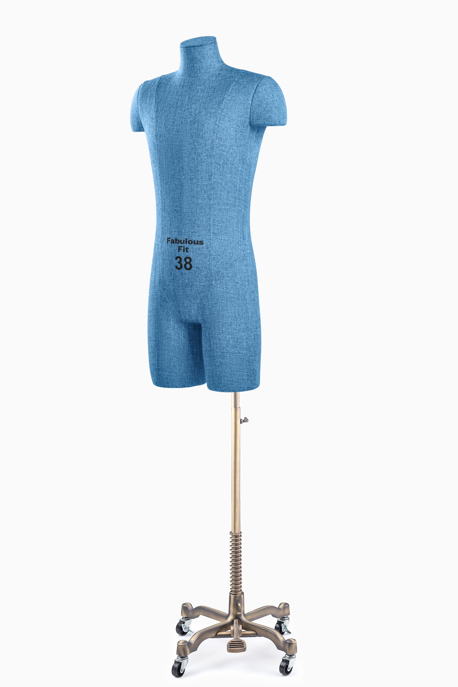 Fabulous Fit® Studio Dress Form - Men's Half Legs (Global Standard)