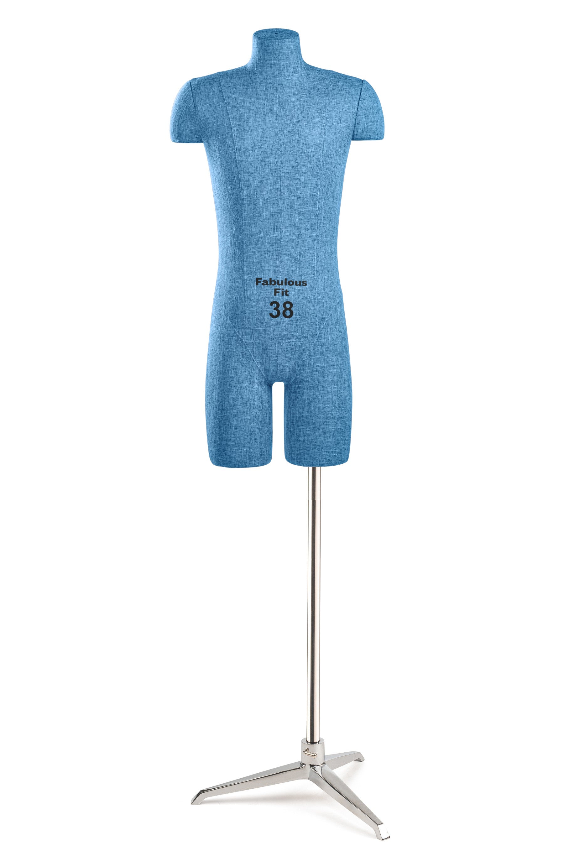 Fabulous Fit® Studio Dress Form - Men's Half Legs (Global Standard)