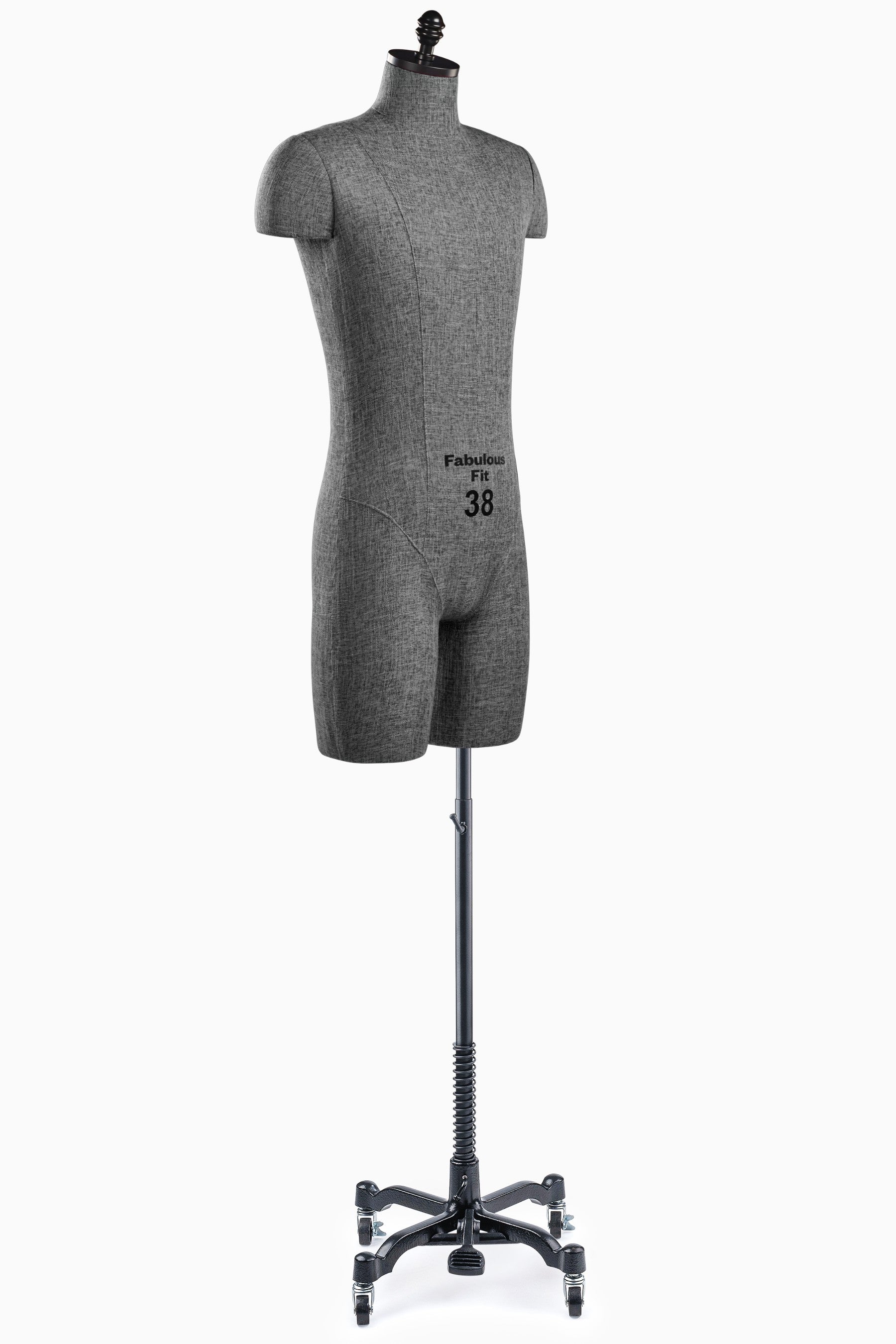 Fabulous Fit® Studio Dress Form - Men's Half Legs (Global Standard)