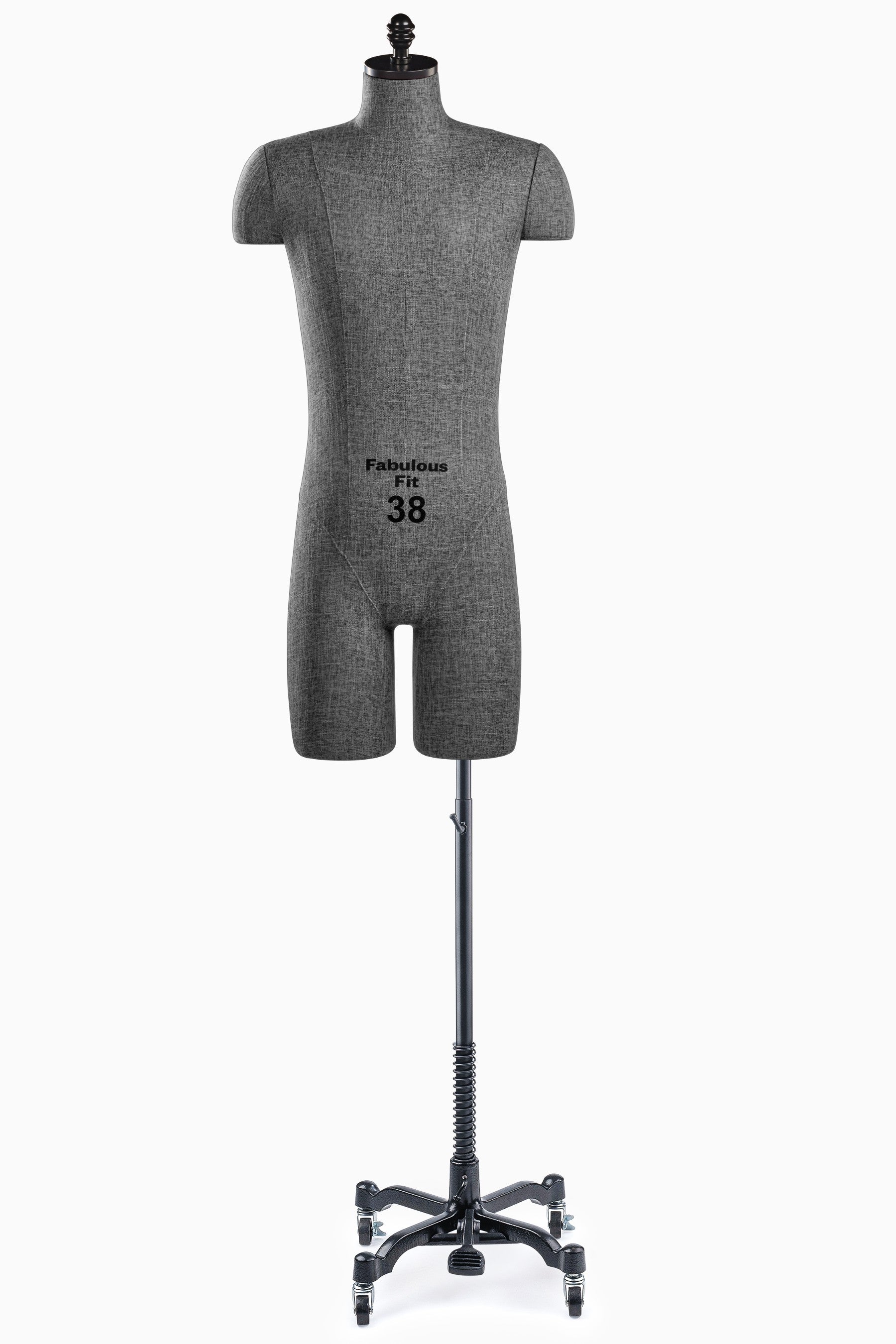 Fabulous Fit® Studio Dress Form - Men's Half Legs (Global Standard)