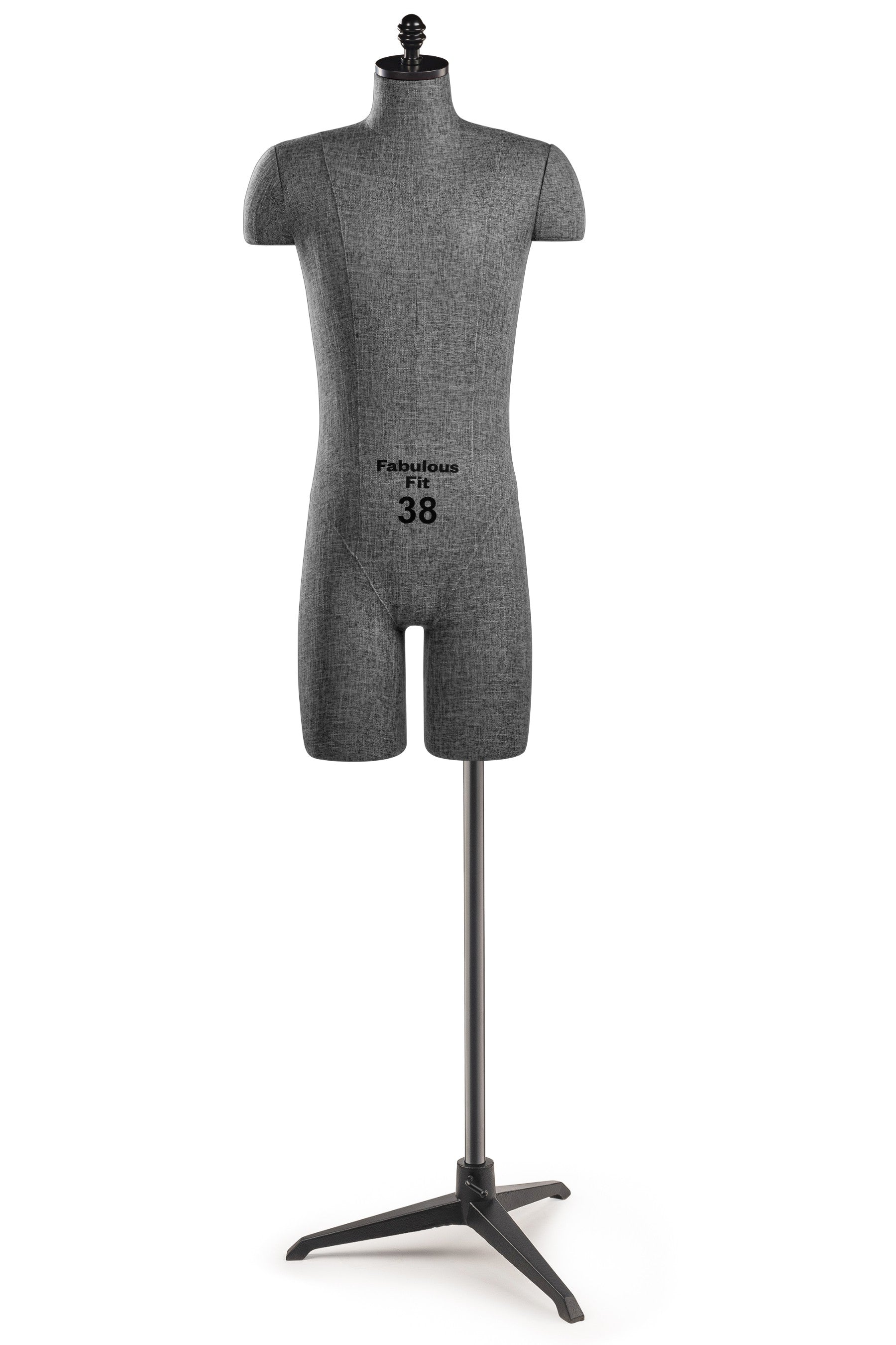 Fabulous Fit® Studio Dress Form - Men's Half Legs (Global Standard)
