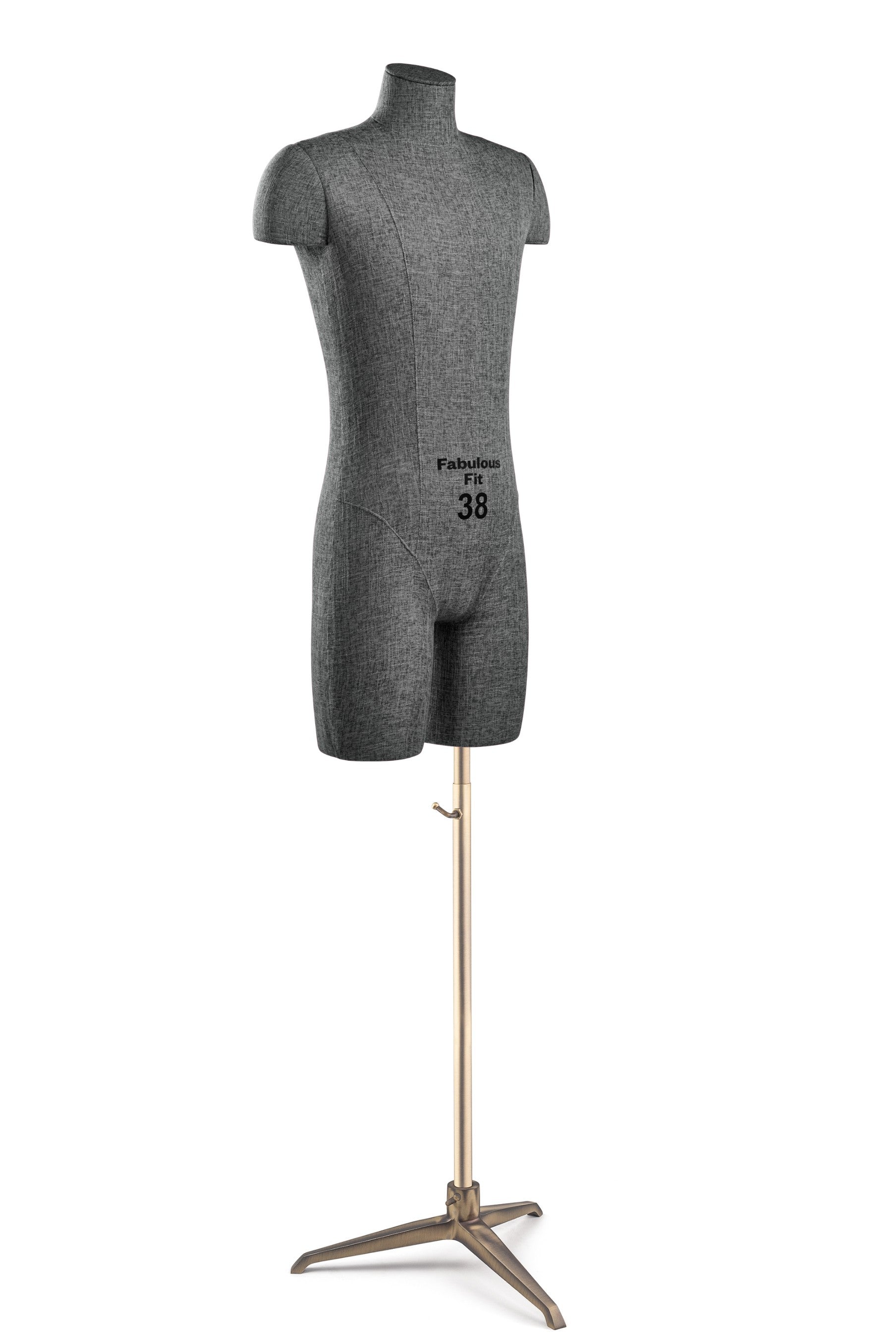 Fabulous Fit® Studio Dress Form - Men's Half Legs (Global Standard)
