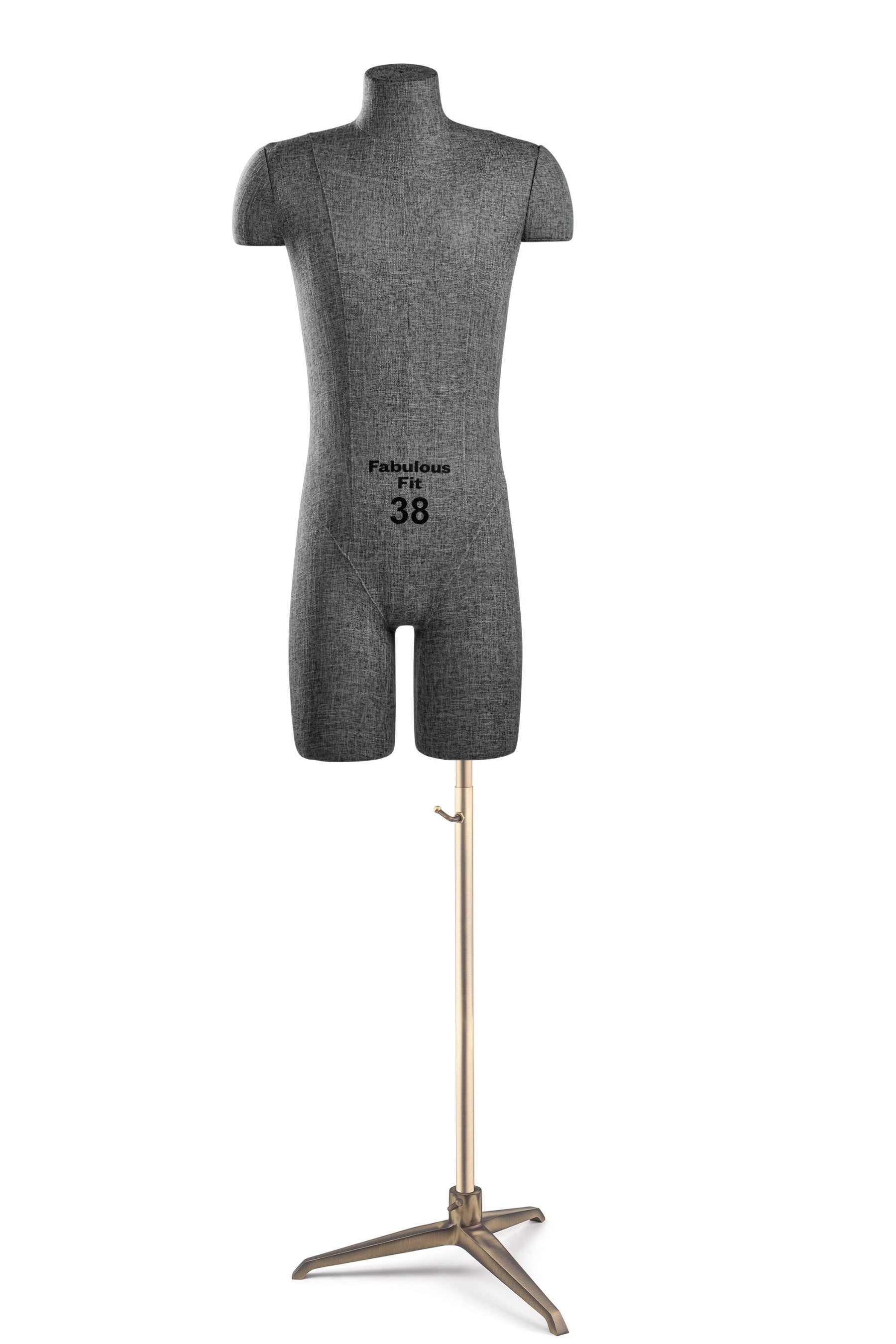 Fabulous Fit® Studio Dress Form - Men's Half Legs (Global Standard)