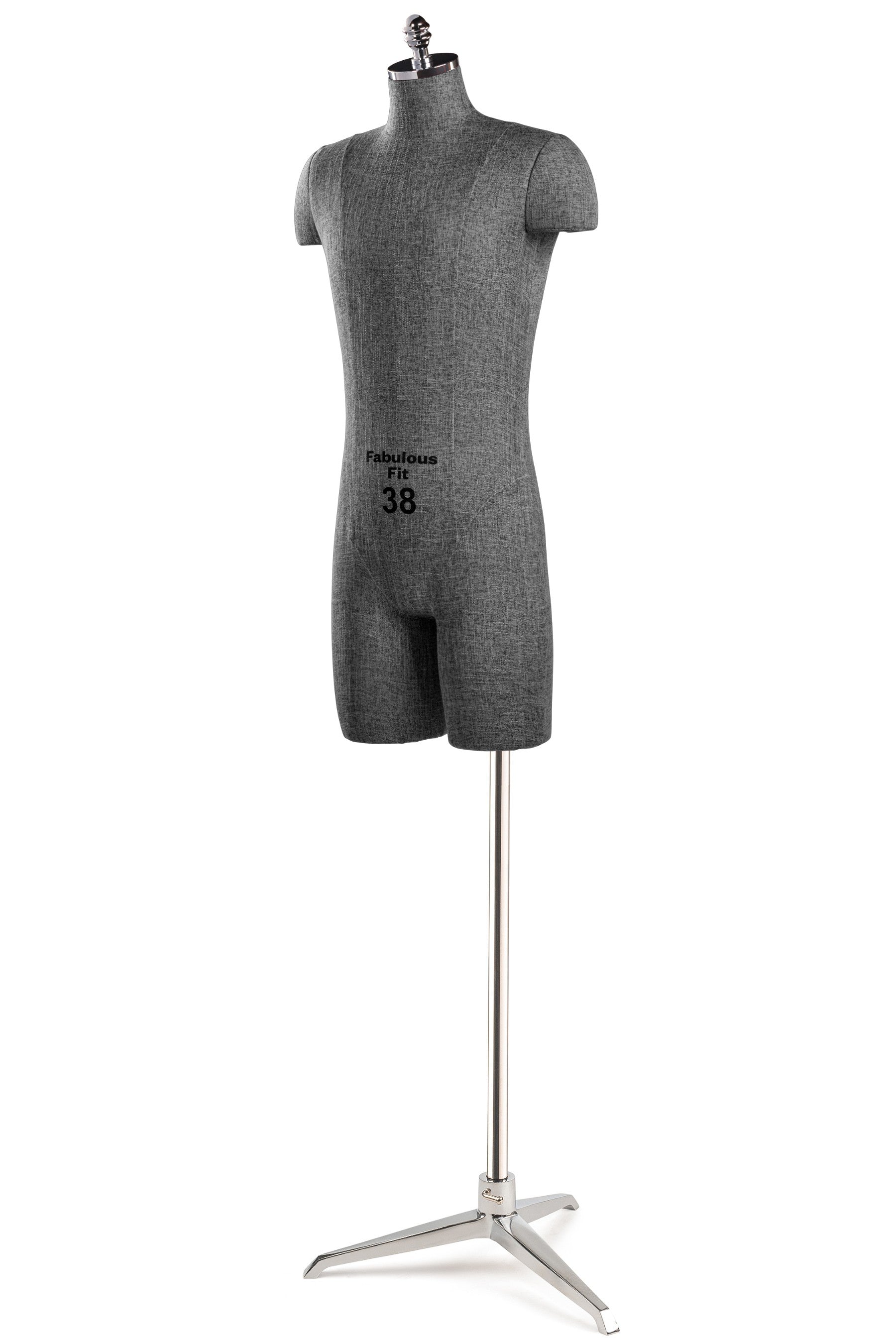 Fabulous Fit® Studio Dress Form - Men's Half Legs (Global Standard)