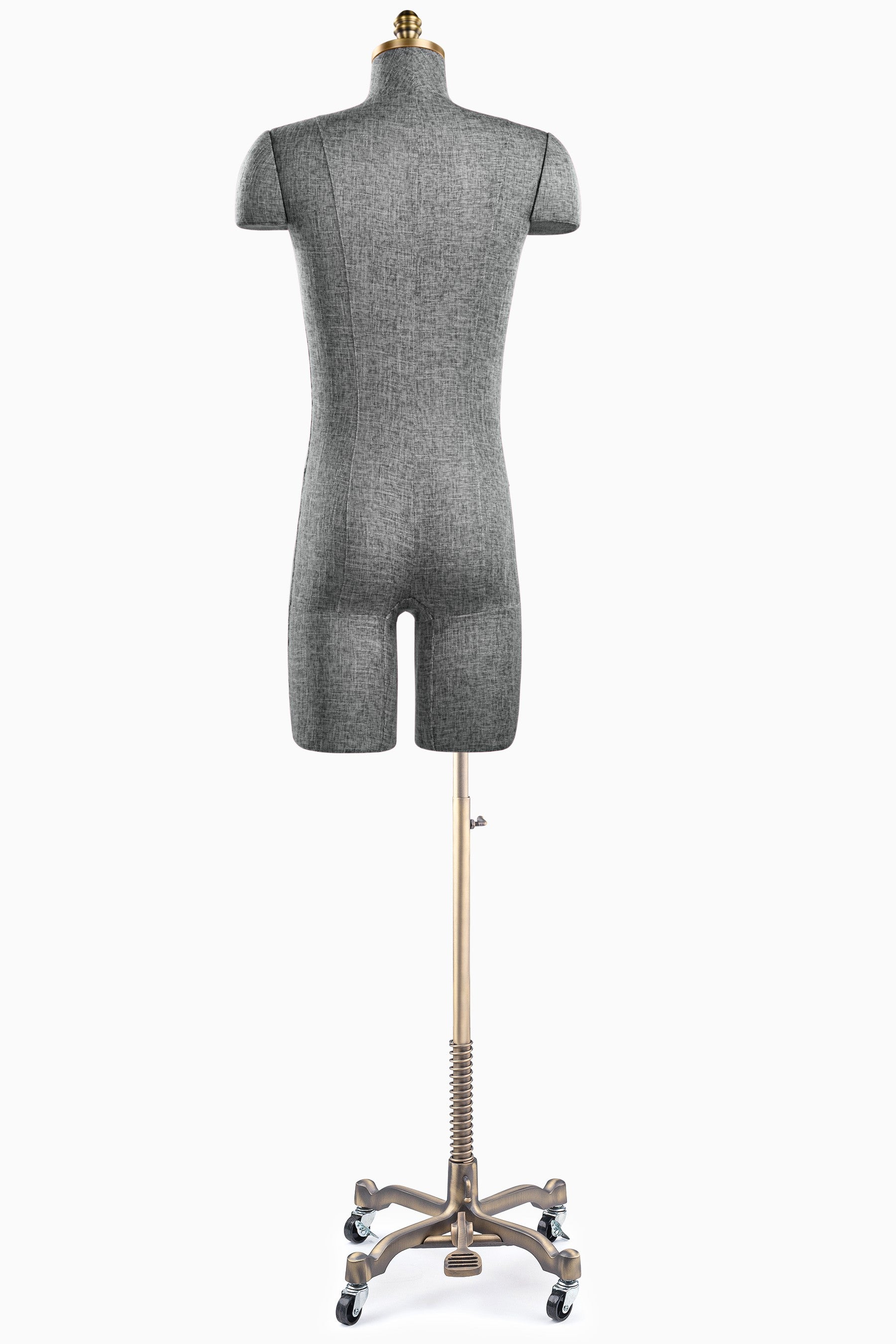 Fabulous Fit® Studio Dress Form - Men's Half Legs (Global Standard)