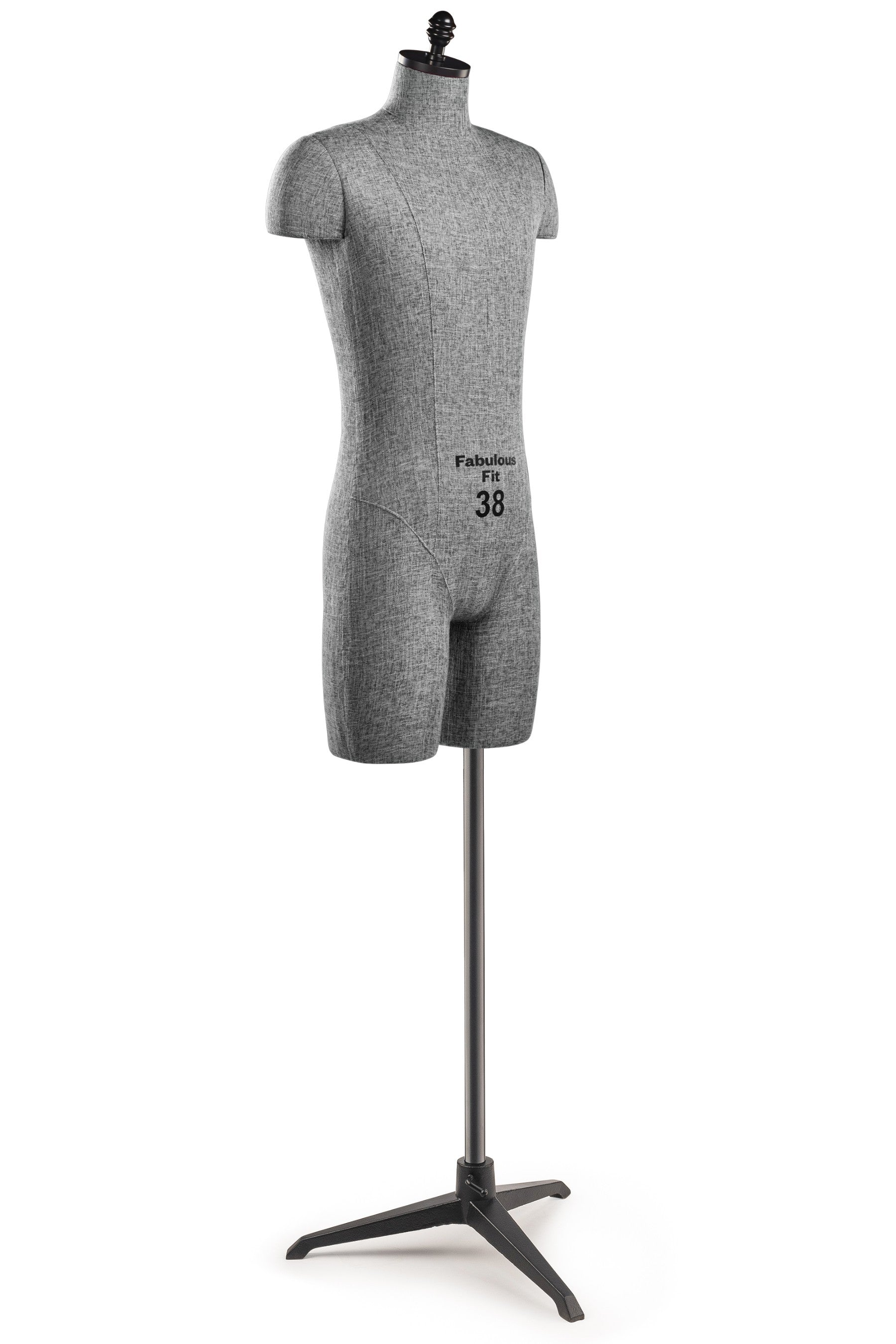 Fabulous Fit® Studio Dress Form - Men's Half Legs (Global Standard)