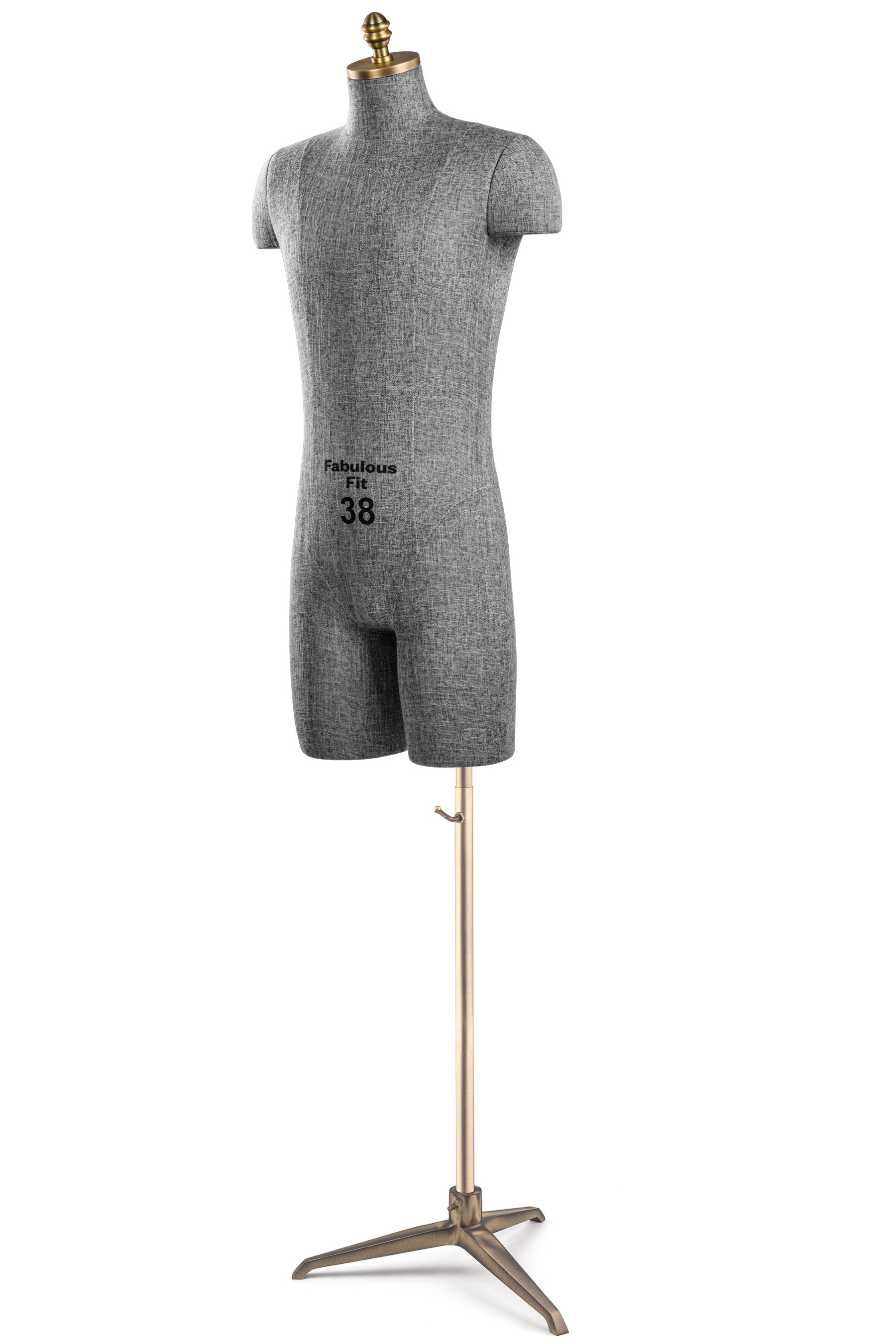 Fabulous Fit® Studio Dress Form - Men's Half Legs (Global Standard)