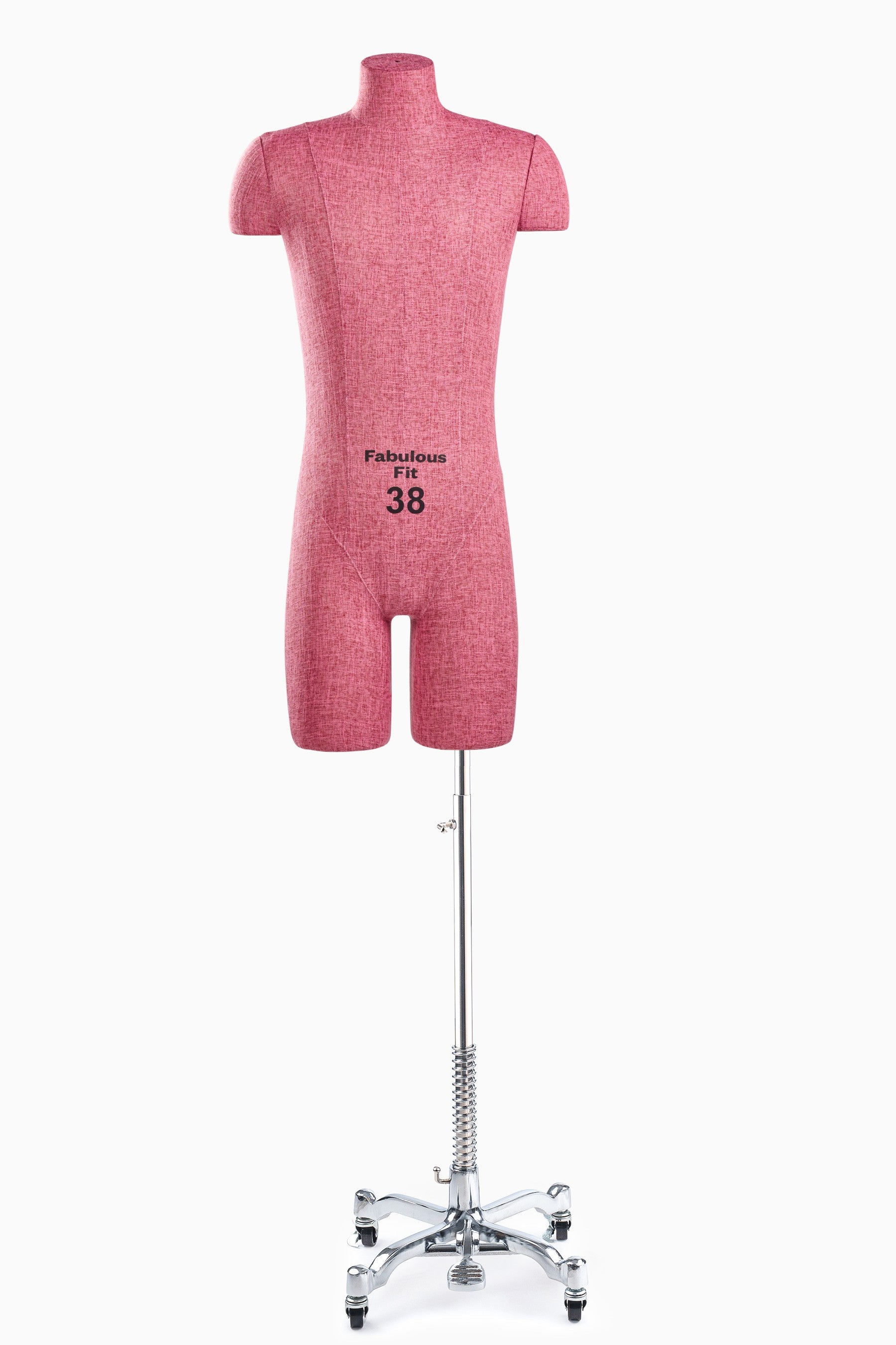 Fabulous Fit® Studio Dress Form - Men's Half Legs (Global Standard)