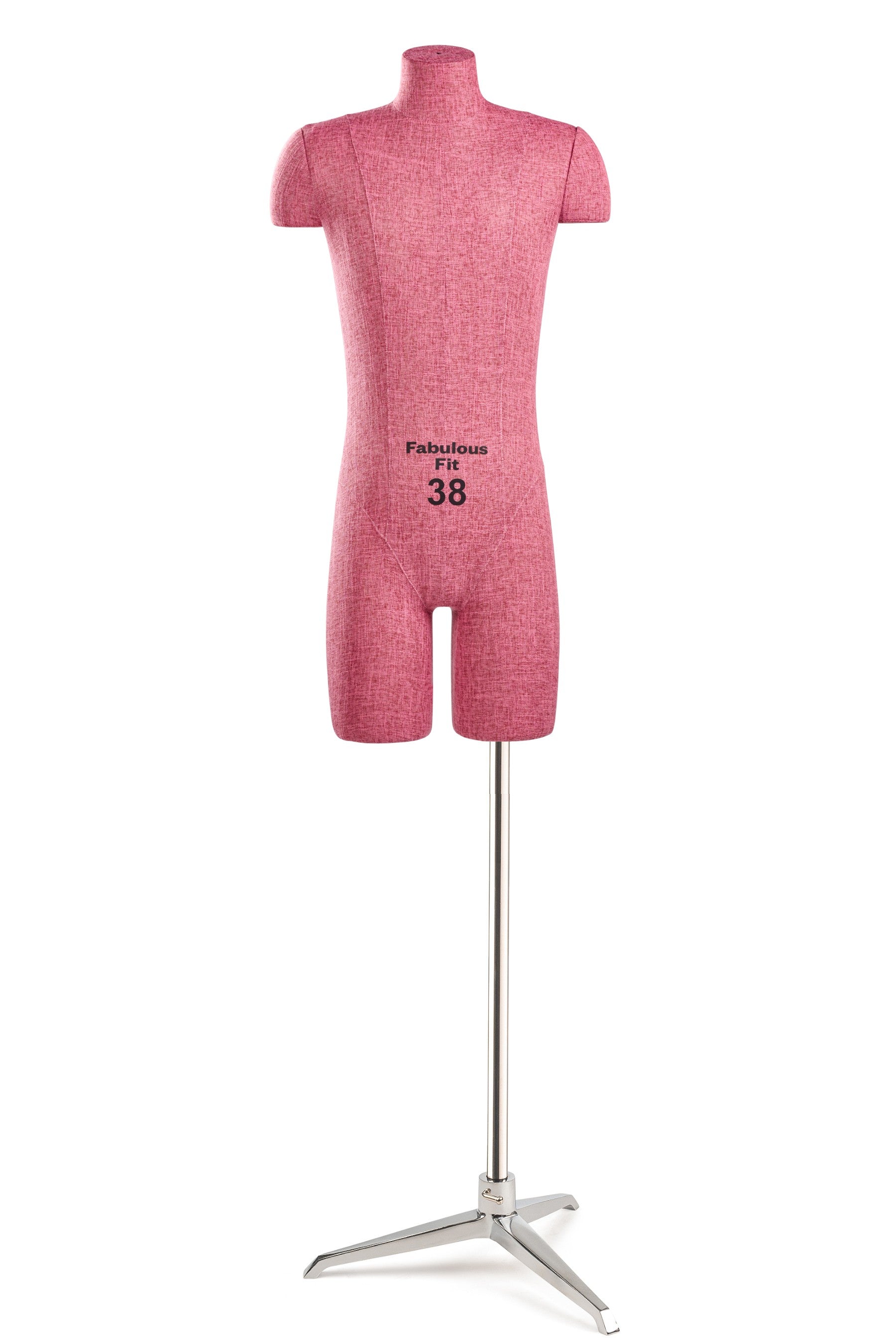 Fabulous Fit® Studio Dress Form - Men's Half Legs (Global Standard)