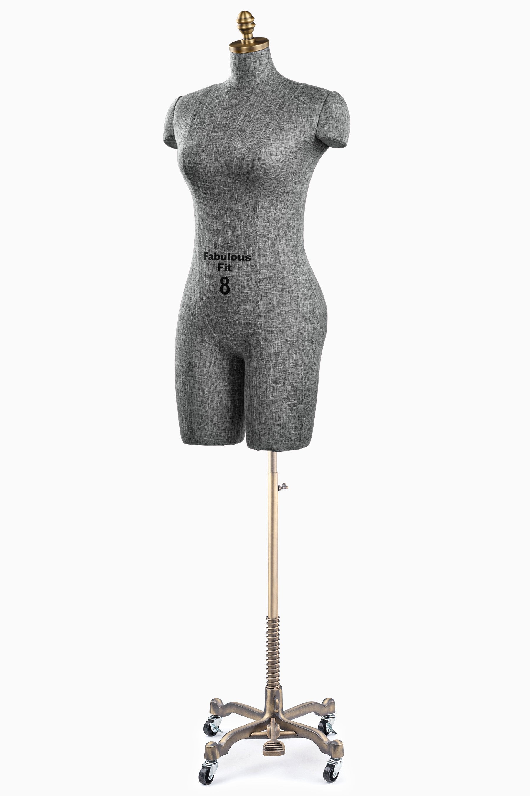 Fabulous Fit® Studio Dress Form - Women's Half Legs (Global Standard)