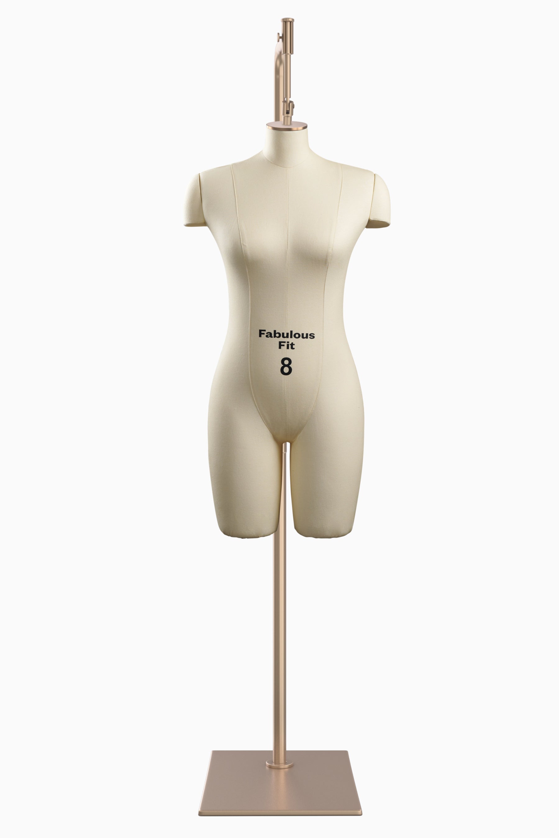 Fabulous Fit® Studio Dress Form - Women's Half Legs (Global Standard)