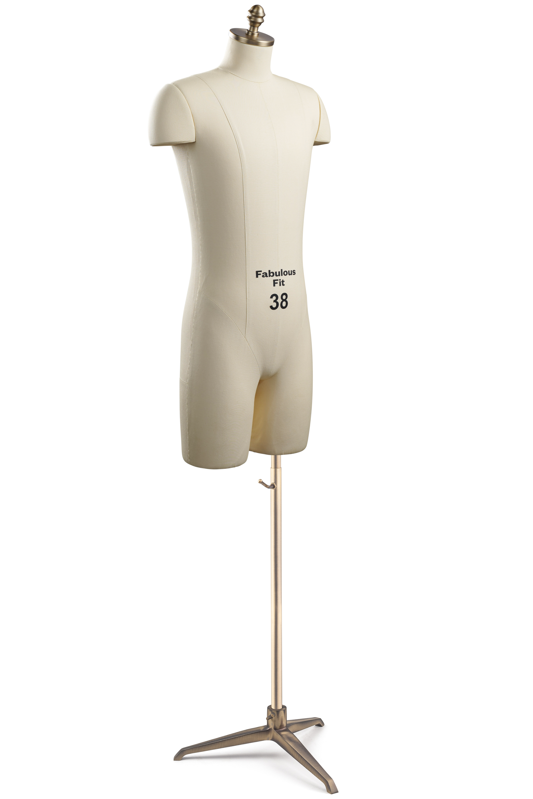 Fabulous Fit® Studio Dress Form - Men's Half Legs (Global Standard)