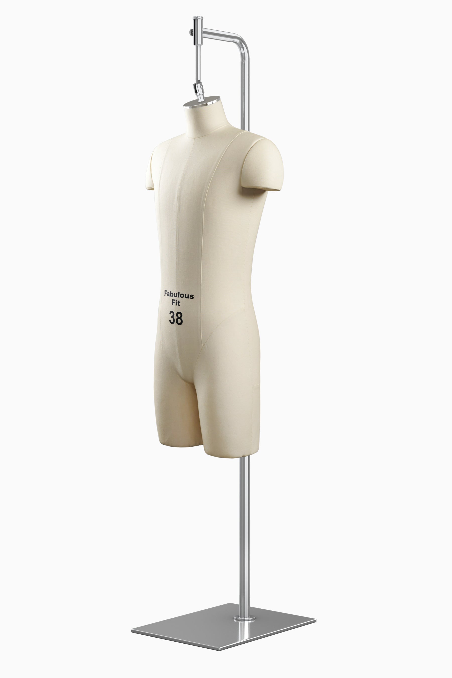 Fabulous Fit® Studio Dress Form - Men's Half Legs (Global Standard)