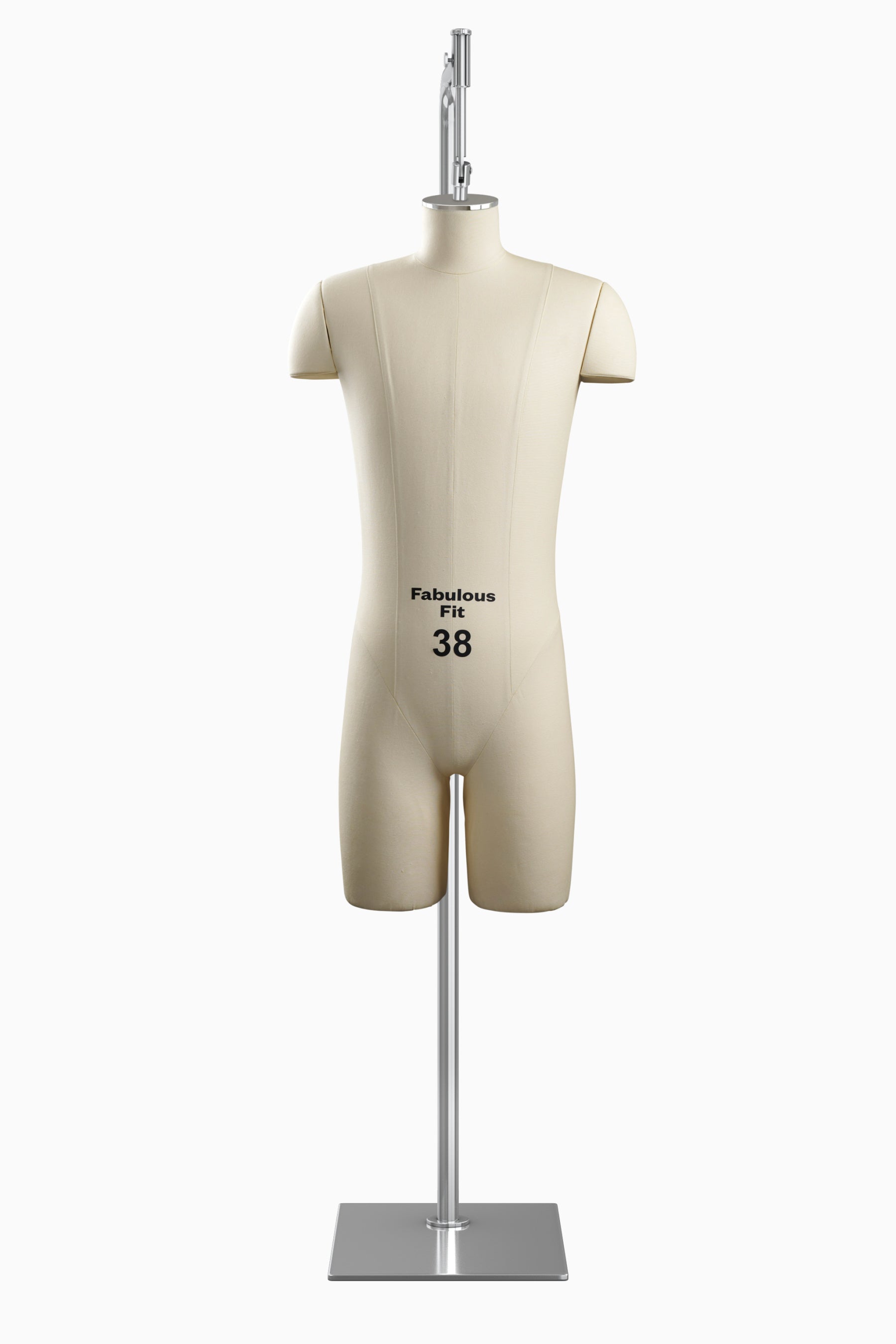 Fabulous Fit® Studio Dress Form - Men's Half Legs (Global Standard)