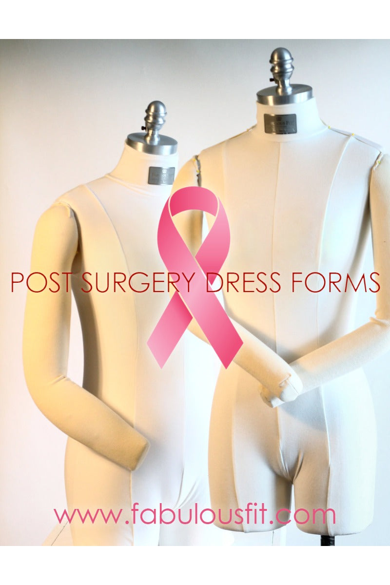 Fabulous Fit® Studio Dress Form - Women's Half Leg Flat Bust (Original Standard)