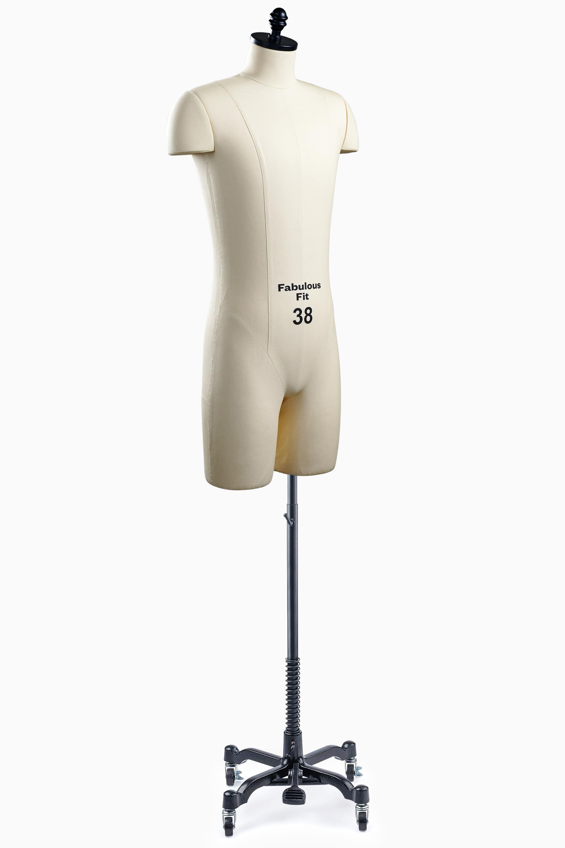 Fabulous Fit® Studio Dress Form - Men's Half Legs (Global Standard)