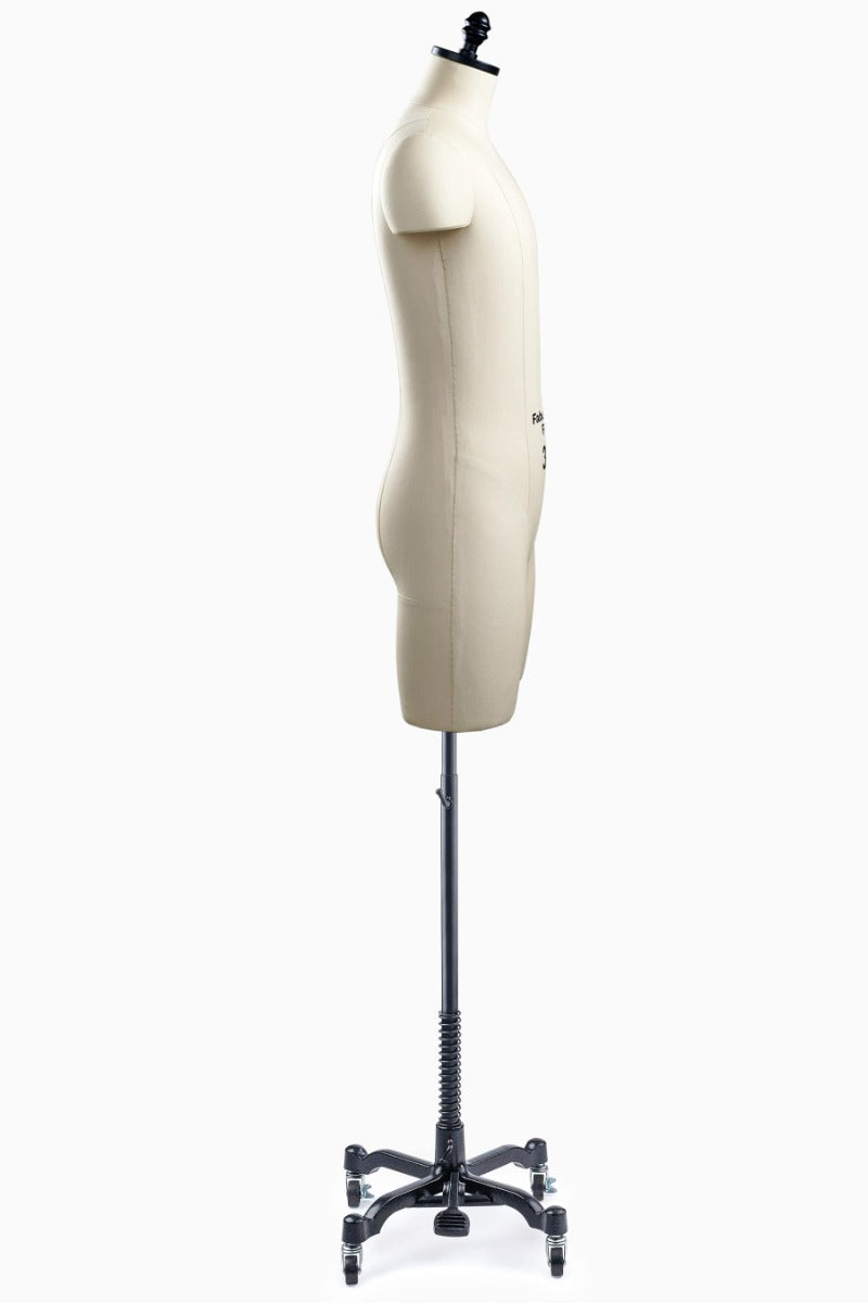 Fabulous Fit® Studio Dress Form - Men's Half Legs (Global Standard)