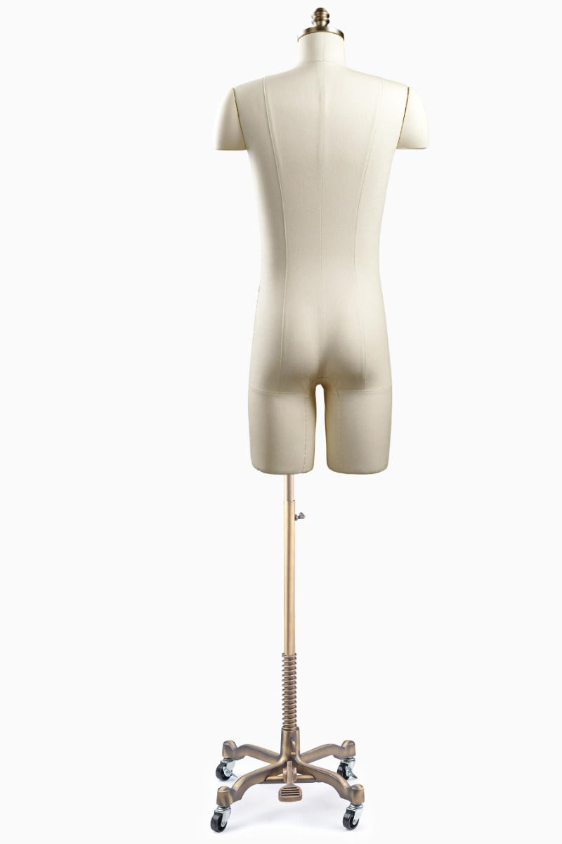 Fabulous Fit® Studio Dress Form - Men's Half Legs (Global Standard)