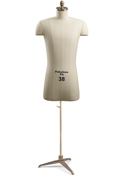 Fabulous Fit® Studio Dress Form - Men's regular (Global Standard)