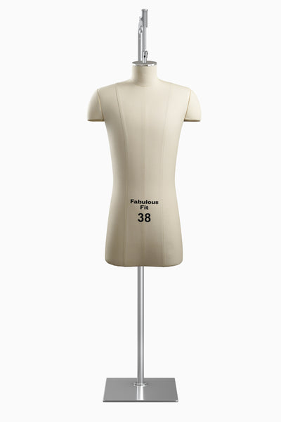 Fabulous Fit® Studio Dress Form - Men's regular (Global Standard)