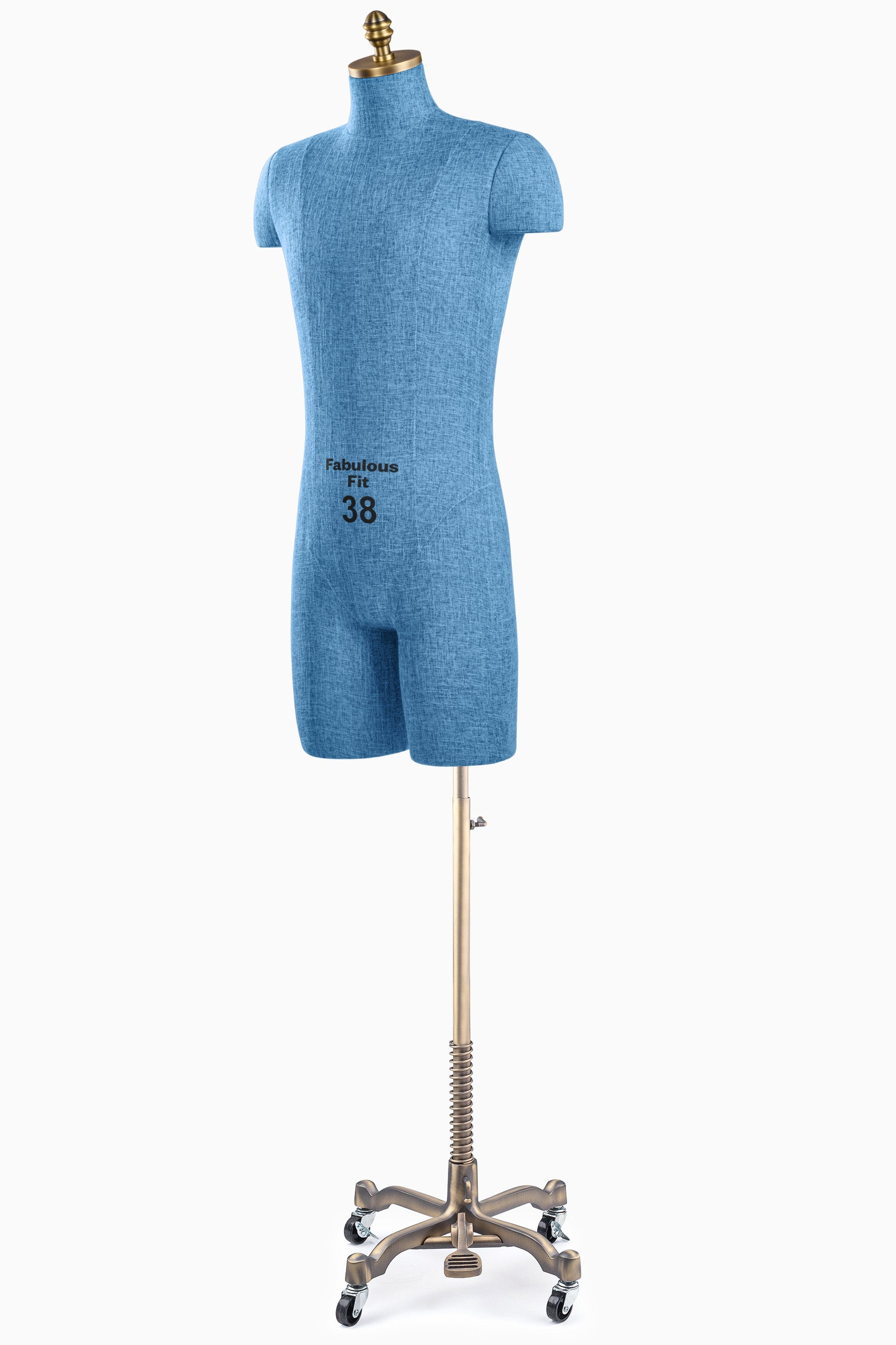 Fabulous Fit® Studio Dress Form - Men's Half Legs (Global Standard)