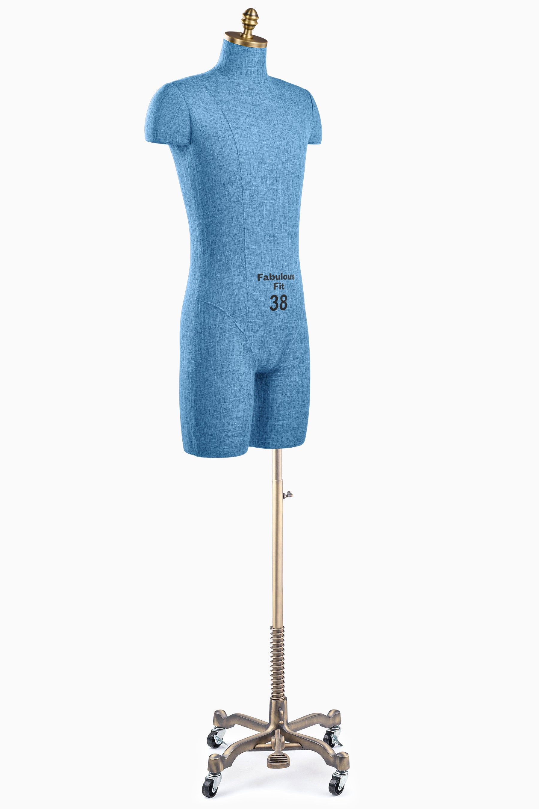 Fabulous Fit® Studio Dress Form - Men's Half Legs (Global Standard)