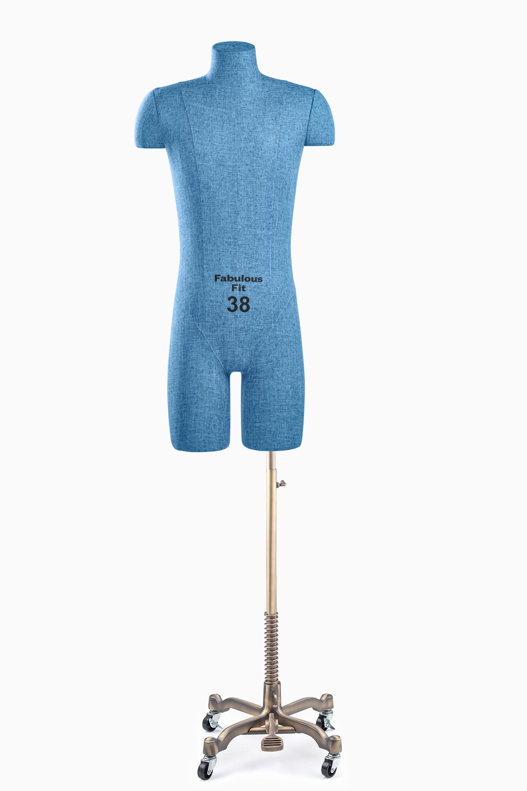 Fabulous Fit® Studio Dress Form - Men's Half Legs (Global Standard)