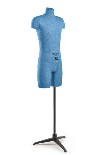 Fabulous Fit® Studio Dress Form - Men's Half Legs (Global Standard)