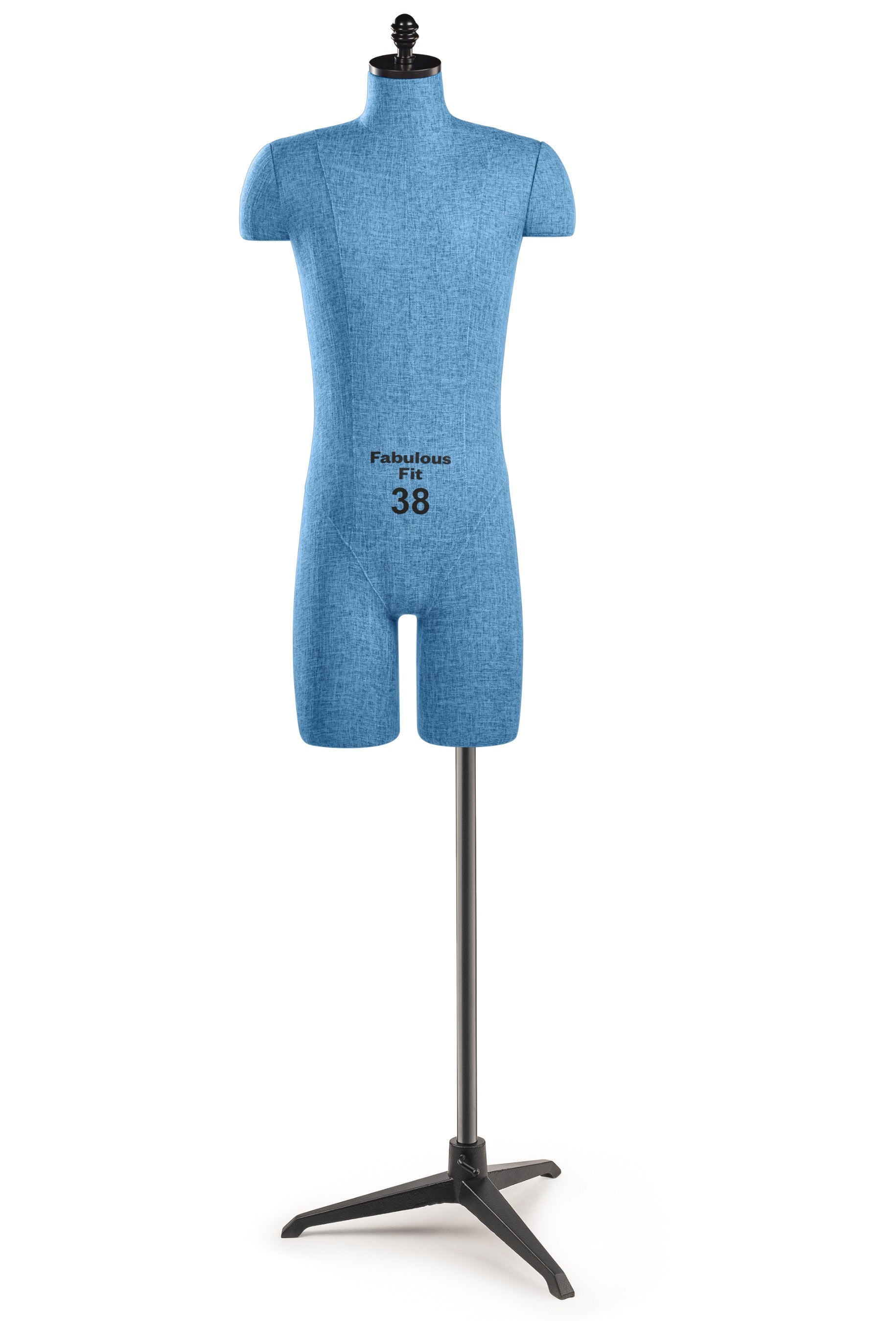 Fabulous Fit® Studio Dress Form - Men's Half Legs (Global Standard)