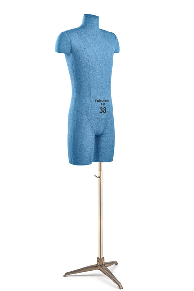 Fabulous Fit® Studio Dress Form - Men's Half Legs (Global Standard)