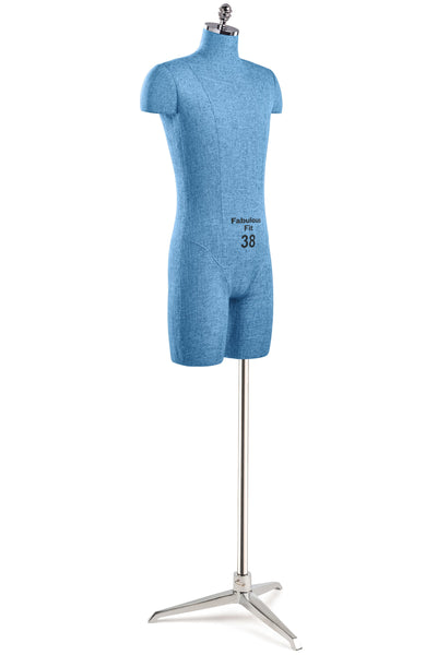 Fabulous Fit® Studio Dress Form - Men's Half Legs (Global Standard)