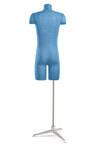 Fabulous Fit® Studio Dress Form - Men's Half Legs (Global Standard)