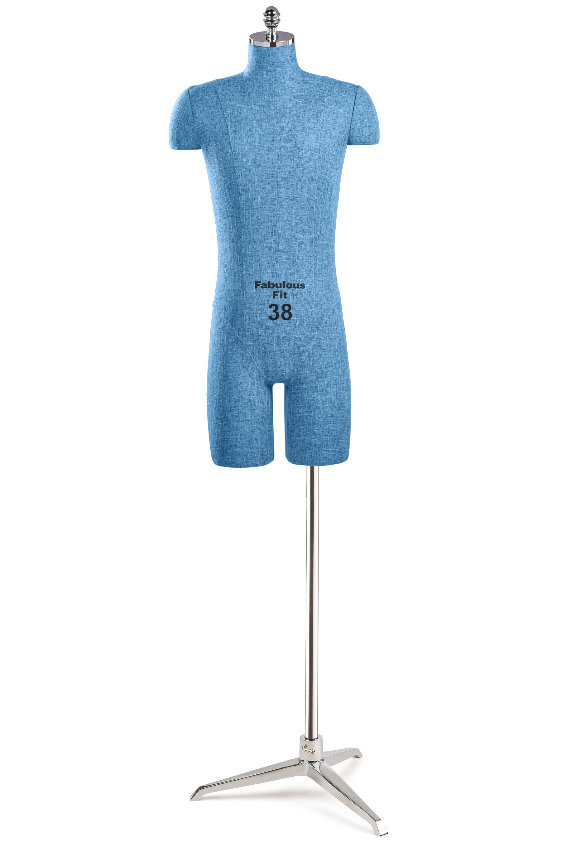 Fabulous Fit® Studio Dress Form - Men's Half Legs (Global Standard)
