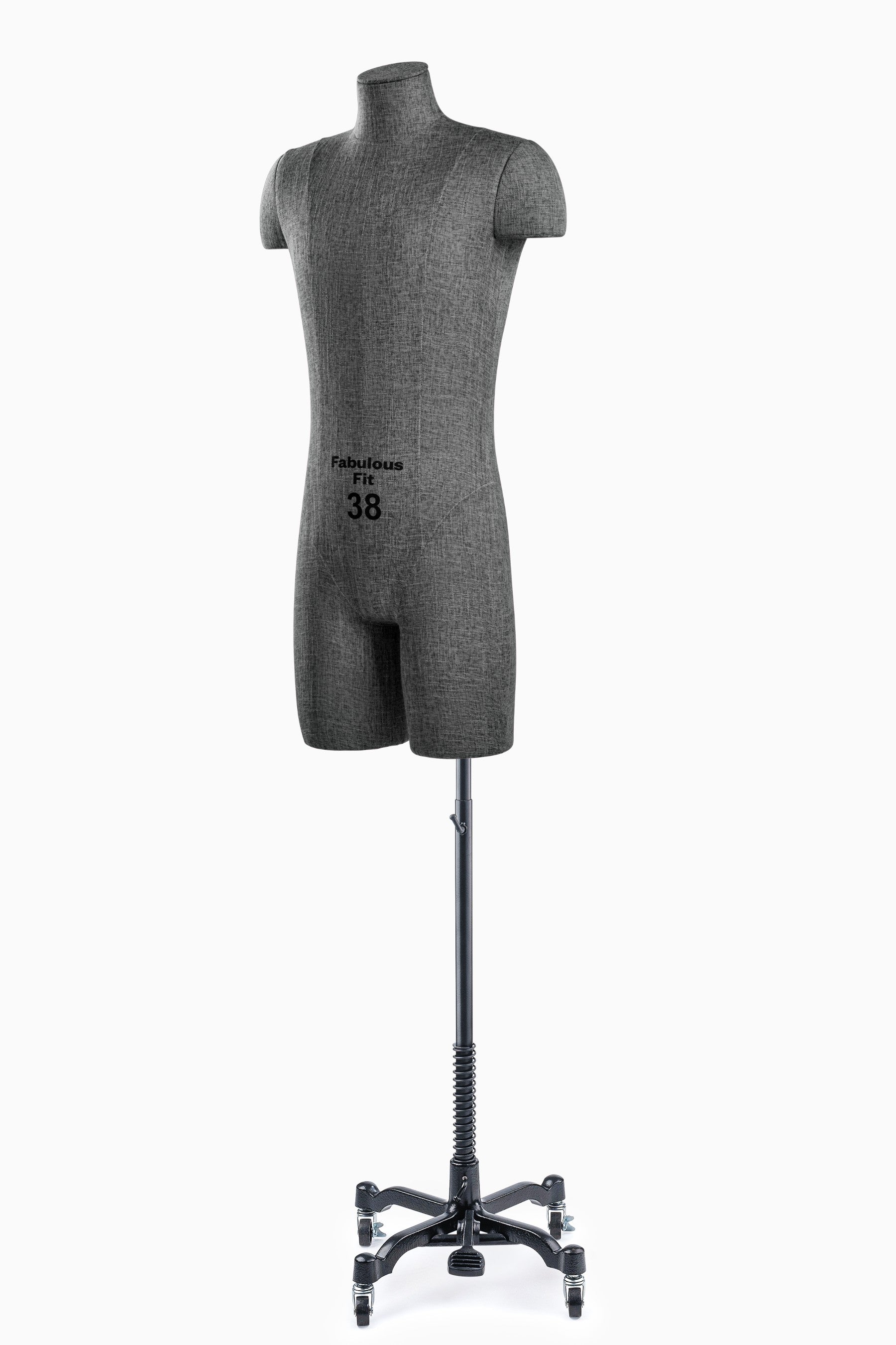 Fabulous Fit® Studio Dress Form - Men's Half Legs (Global Standard)