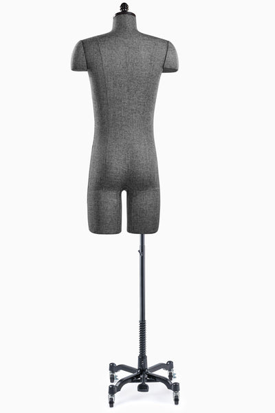 Fabulous Fit® Studio Dress Form - Men's Half Legs (Global Standard)