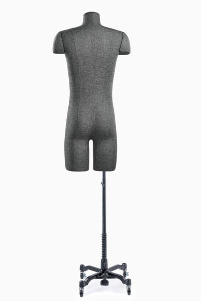 Fabulous Fit® Studio Dress Form - Men's Half Legs (Global Standard)