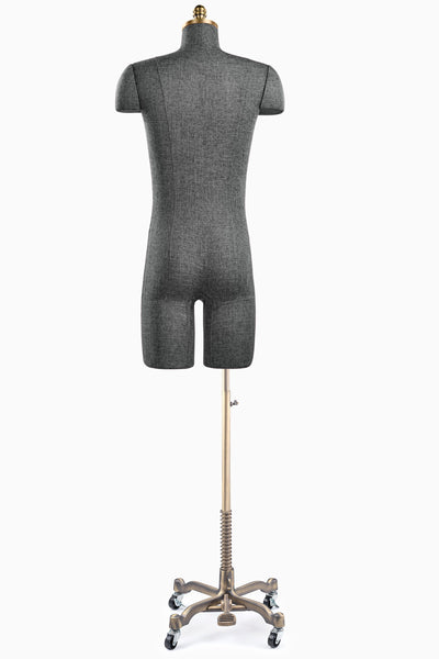 Fabulous Fit® Studio Dress Form - Men's Half Legs (Global Standard)