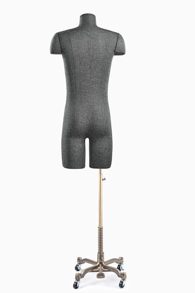 Fabulous Fit® Studio Dress Form - Men's Half Legs (Global Standard)