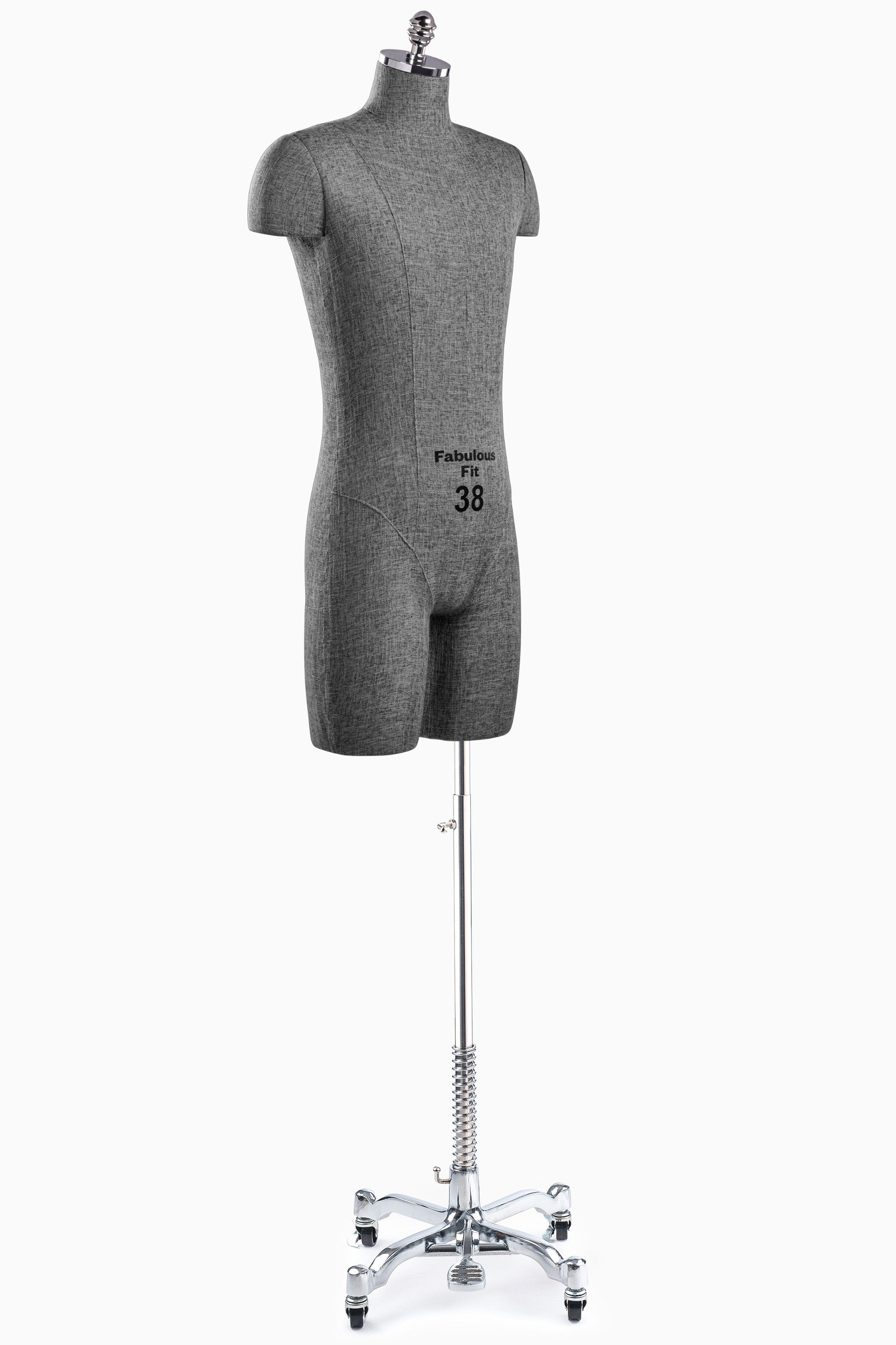 Fabulous Fit® Studio Dress Form - Men's Half Legs (Global Standard)