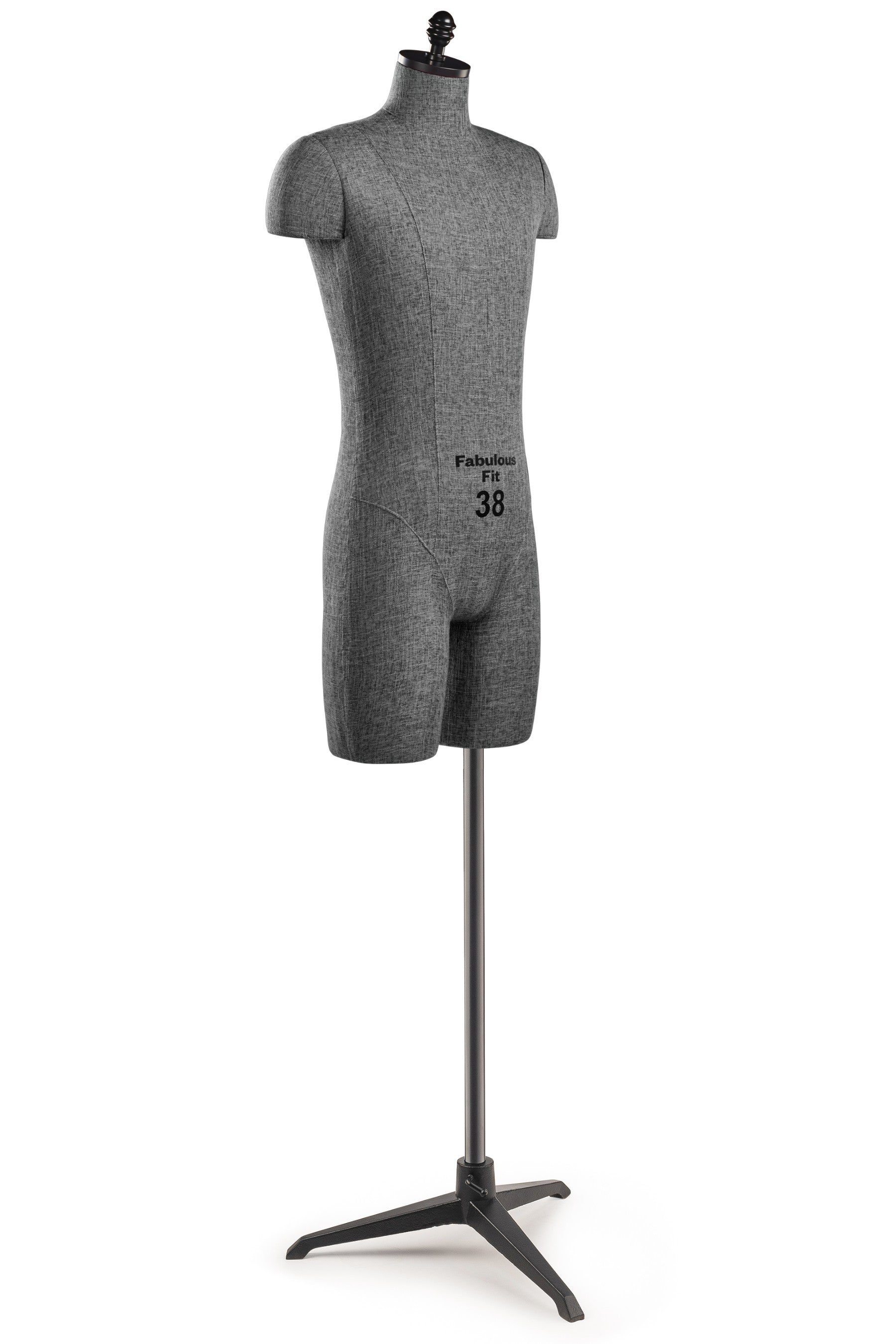 Fabulous Fit® Studio Dress Form - Men's Half Legs (Global Standard)