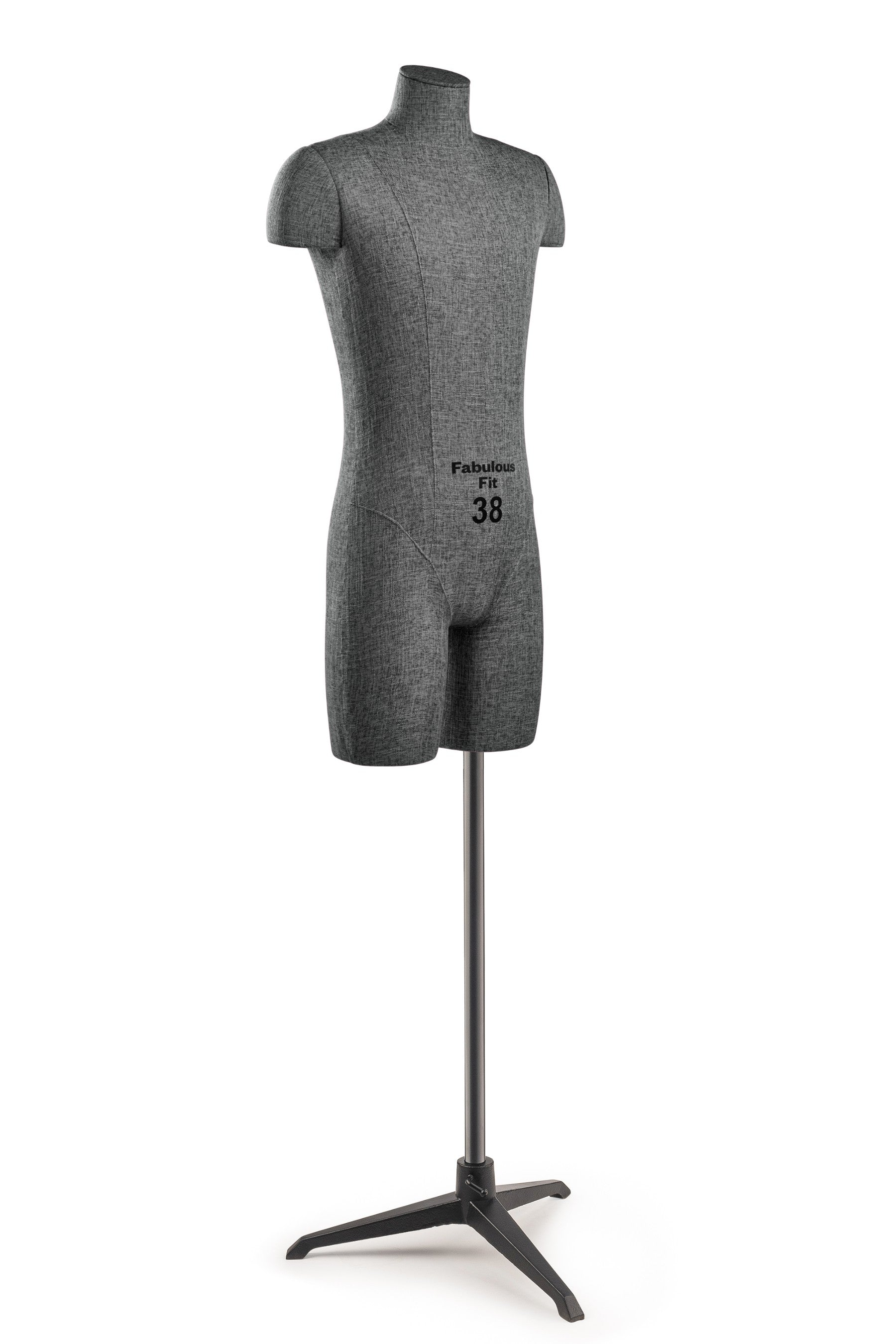 Fabulous Fit® Studio Dress Form - Men's Half Legs (Global Standard)