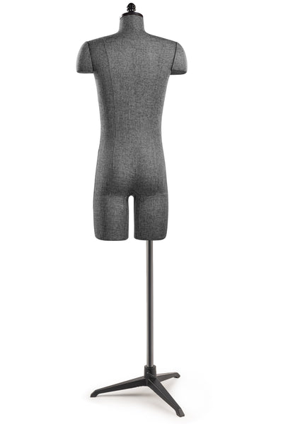 Fabulous Fit® Studio Dress Form - Men's Half Legs (Global Standard)