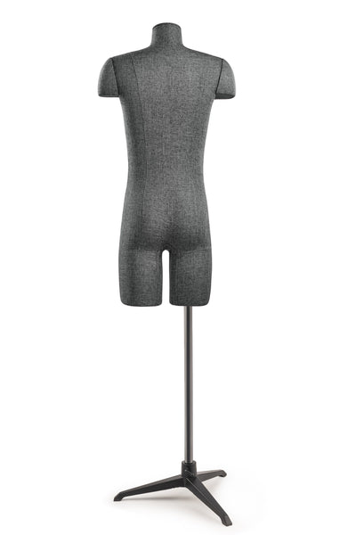 Fabulous Fit® Studio Dress Form - Men's Half Legs (Global Standard)
