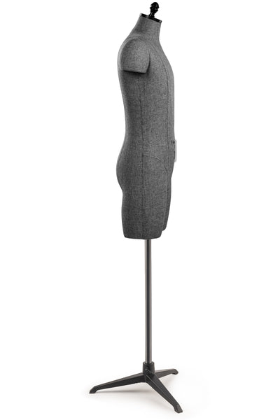 Fabulous Fit® Studio Dress Form - Men's Half Legs (Global Standard)