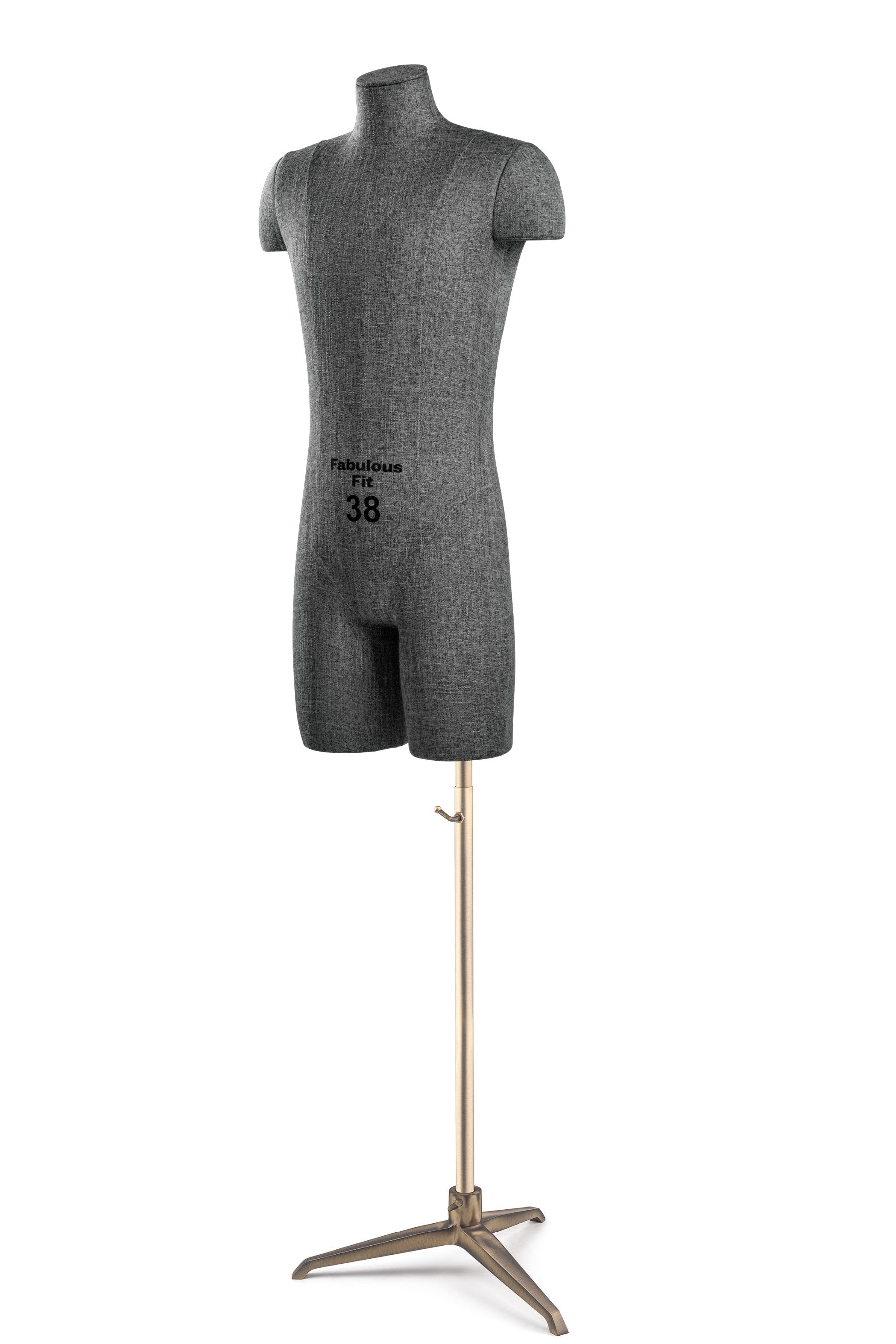 Fabulous Fit® Studio Dress Form - Men's Half Legs (Global Standard)