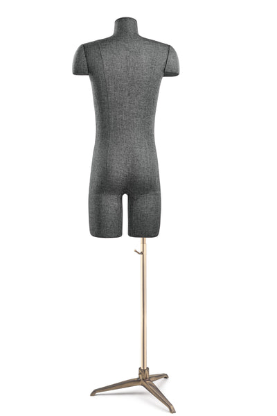 Fabulous Fit® Studio Dress Form - Men's Half Legs (Global Standard)