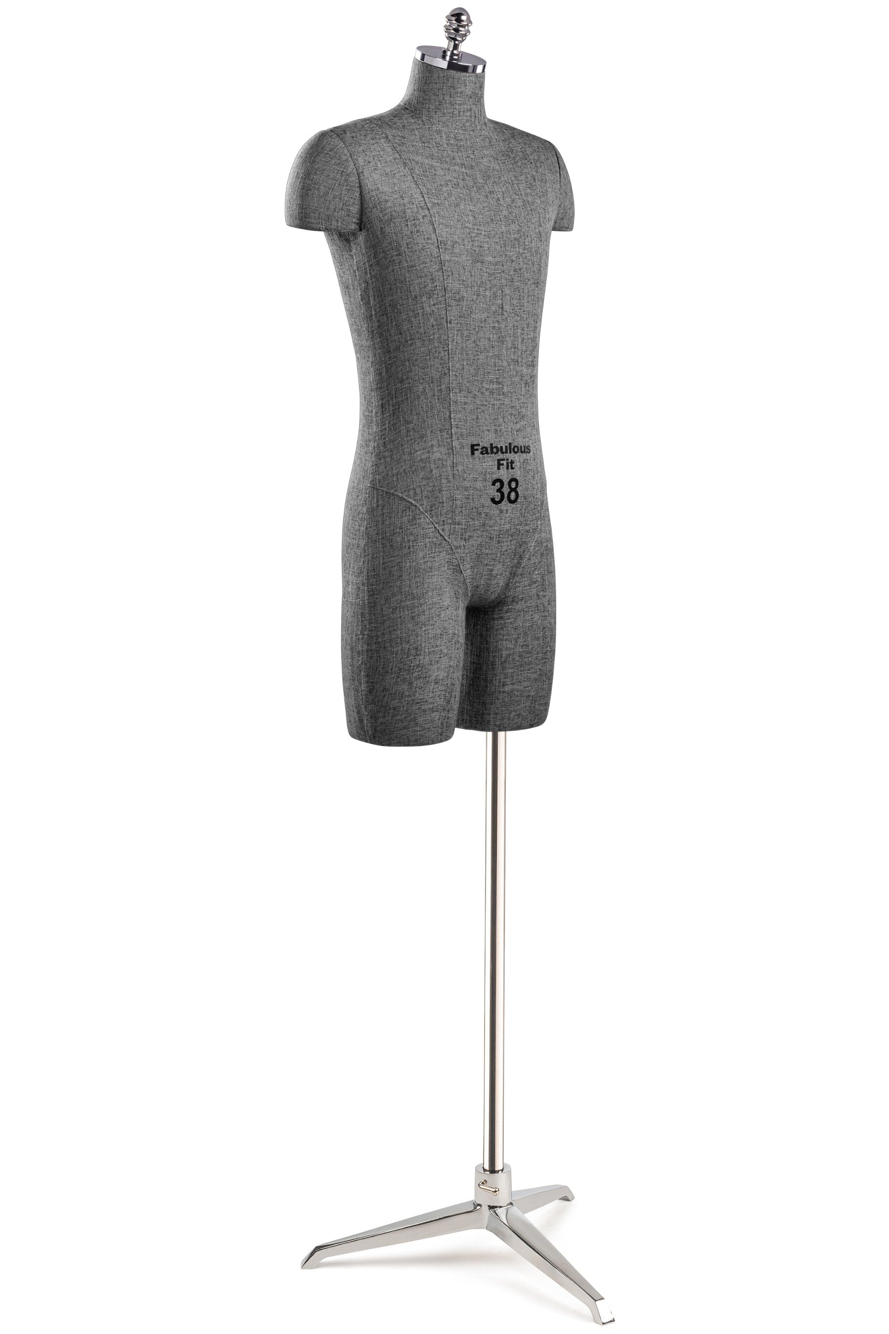 Fabulous Fit® Studio Dress Form - Men's Half Legs (Global Standard)