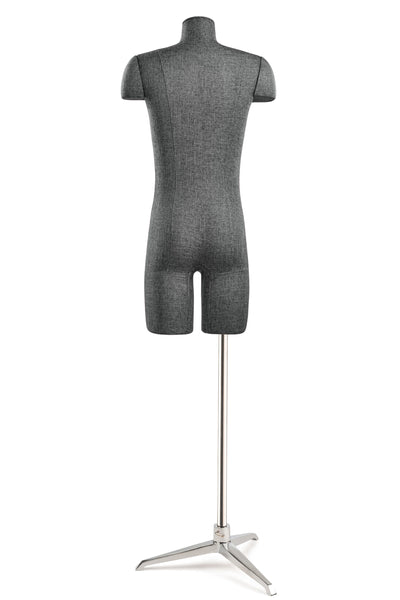 Fabulous Fit® Studio Dress Form - Men's Half Legs (Global Standard)
