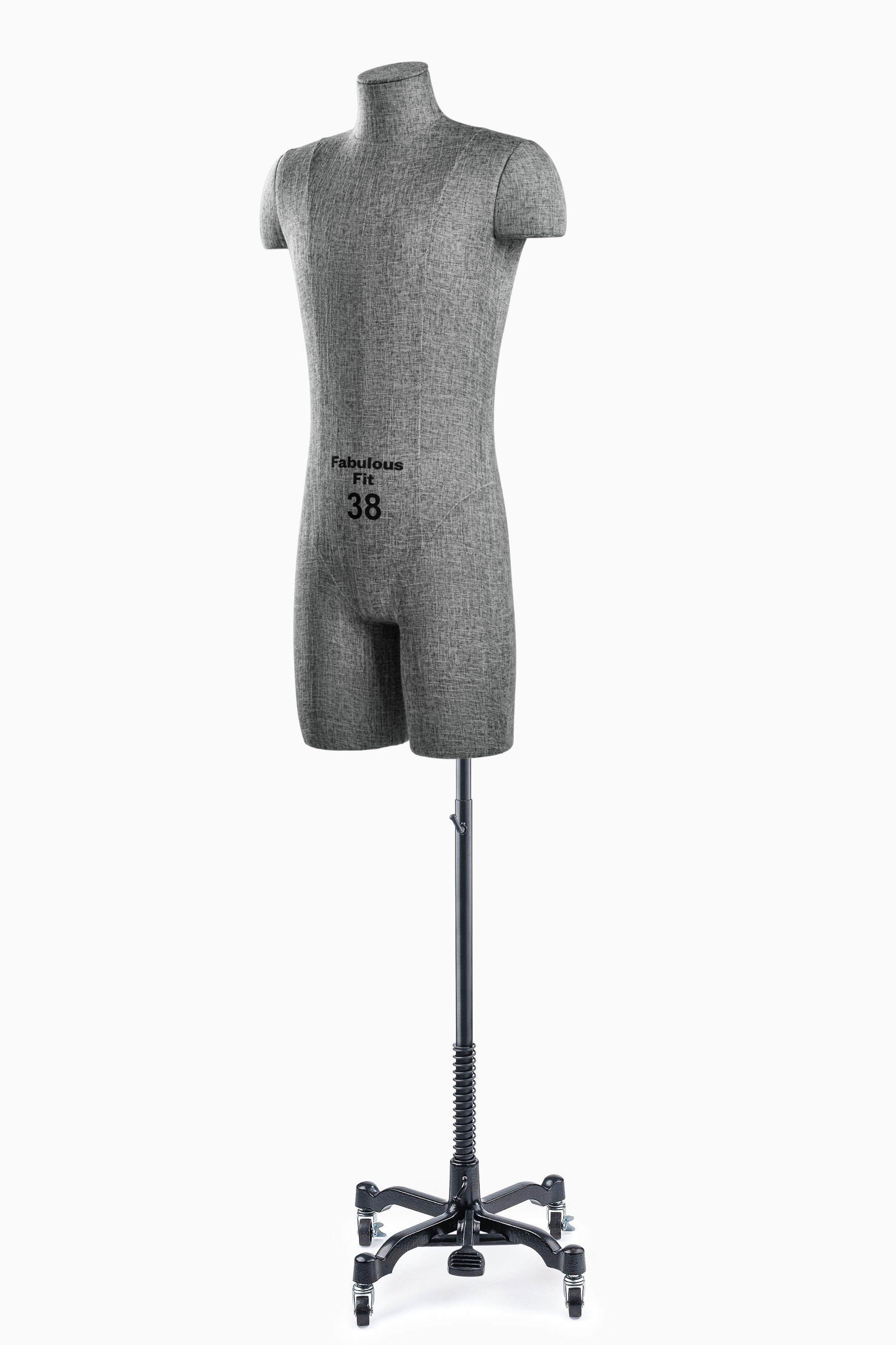 Fabulous Fit® Studio Dress Form - Men's Half Legs (Global Standard)