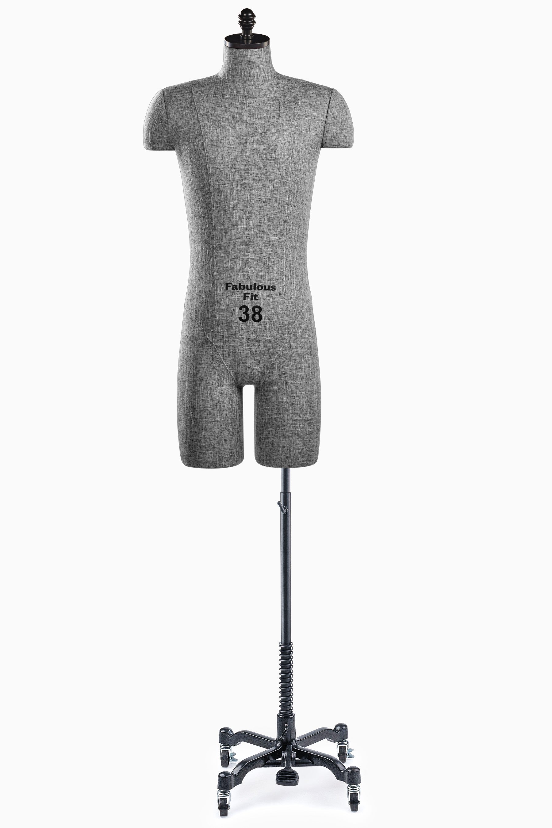 Fabulous Fit® Studio Dress Form - Men's Half Legs (Global Standard)
